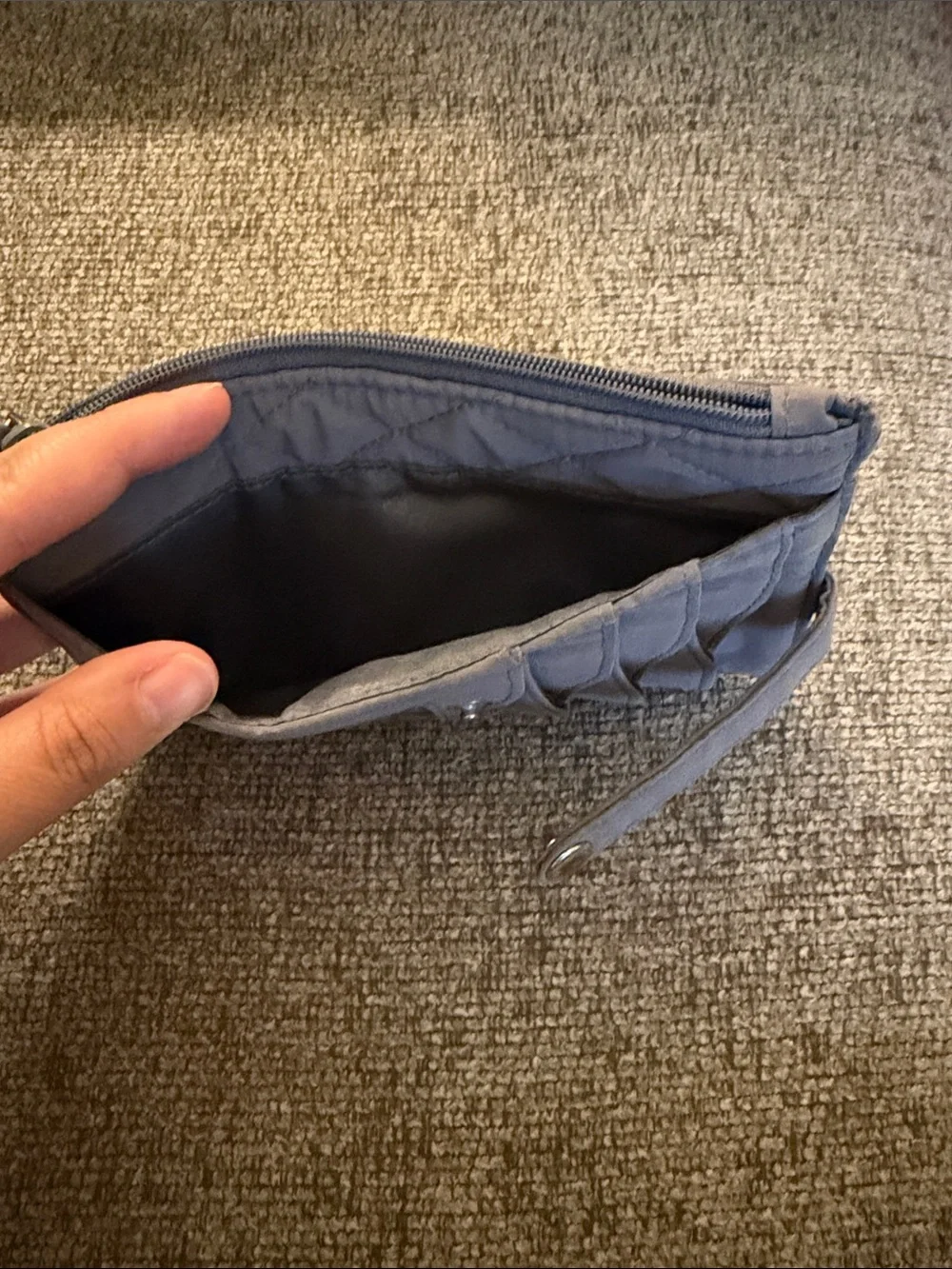 Vera Bradley compact quilted